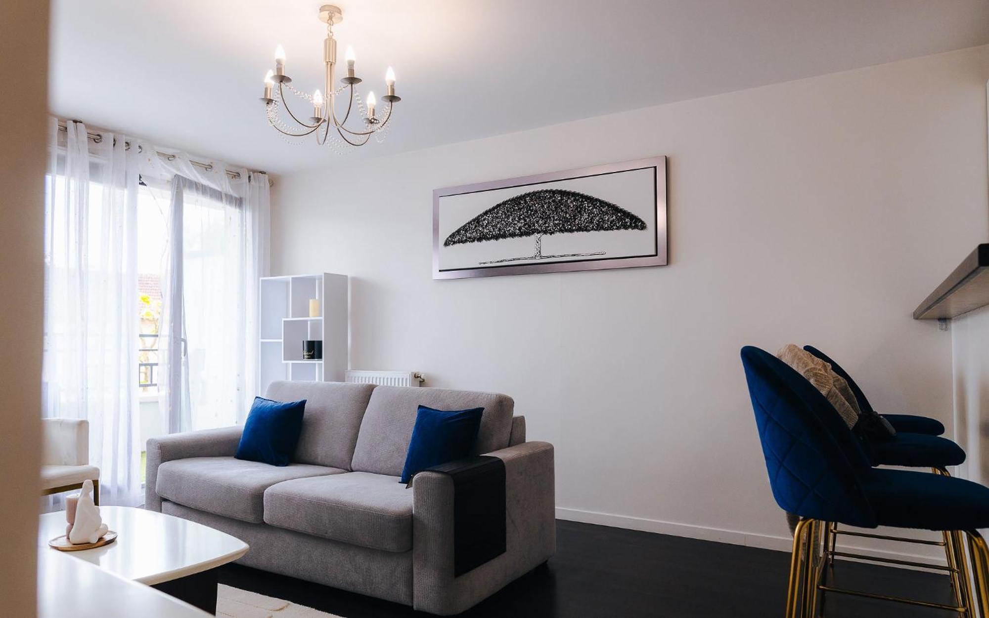 Appartement Luxueux, Neuf & Equipe A Versailles, Saint-Cyr-L'Ecole Exterior photo